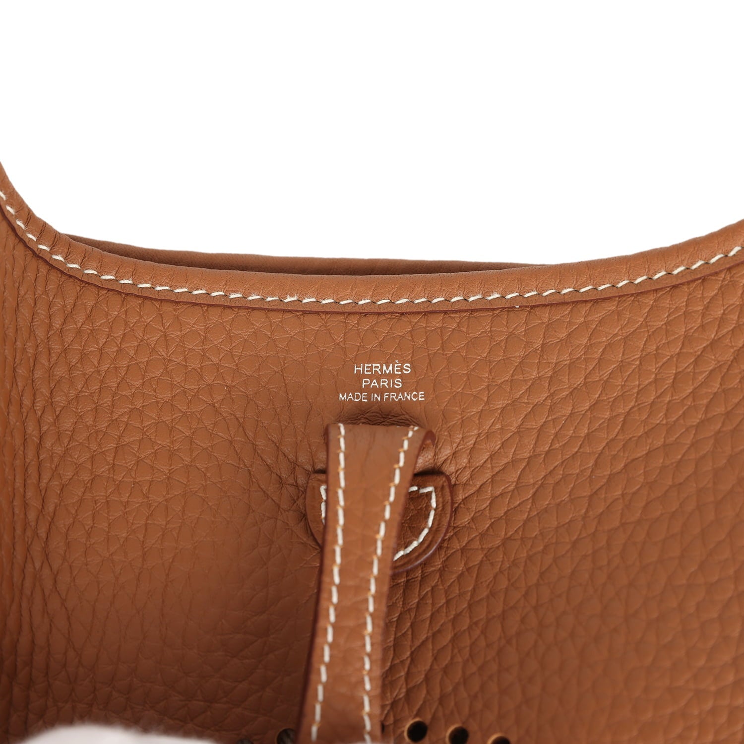Hermes Evelyne TPM Gold Clemence Palladium Hardware