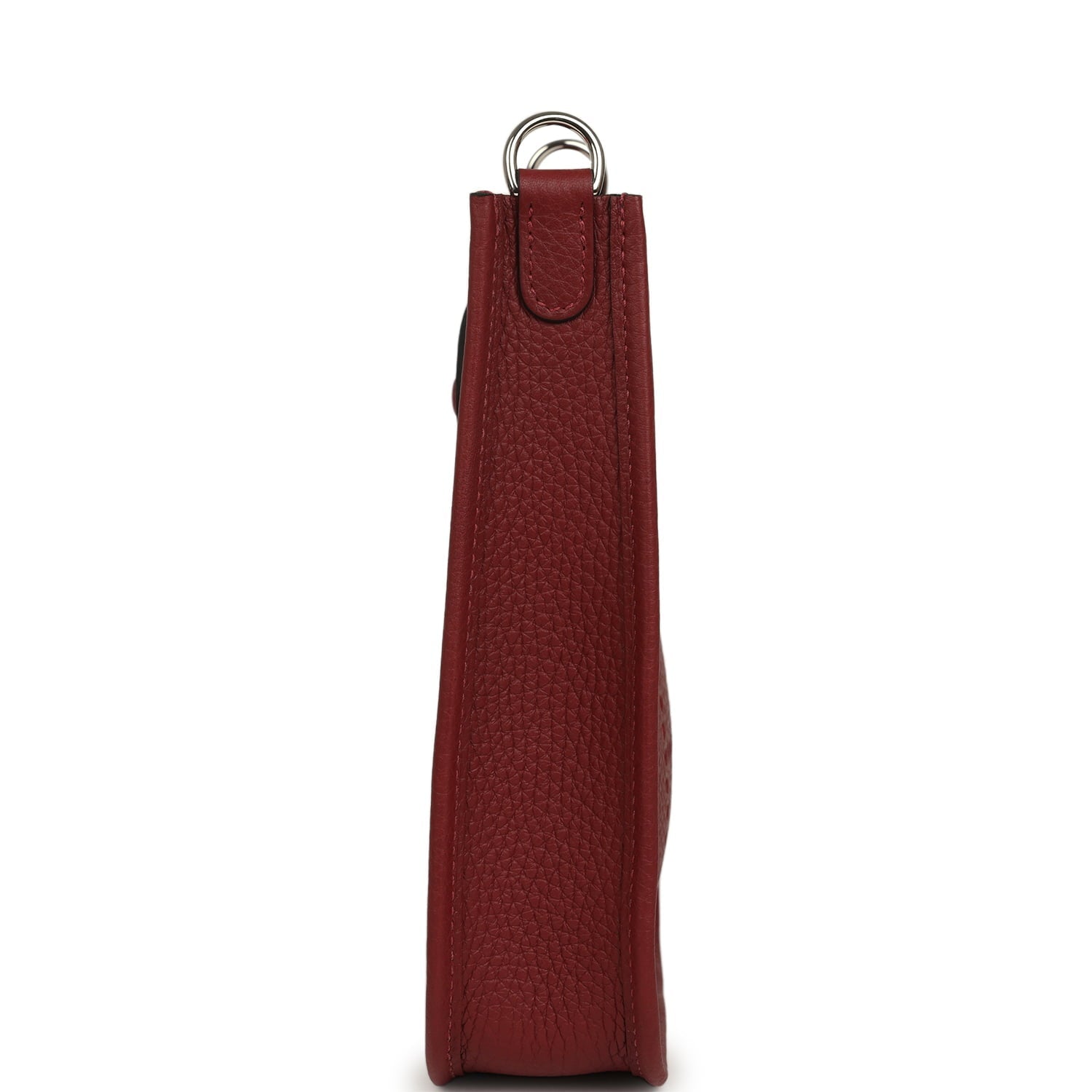 Hermes Evelyne TPM Rouge H Clemence Palladium Hardware