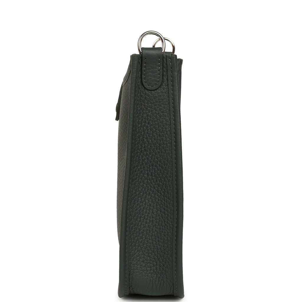 Hermes Evelyne TPM Vert Mangrove Clemence Palladium Hardware