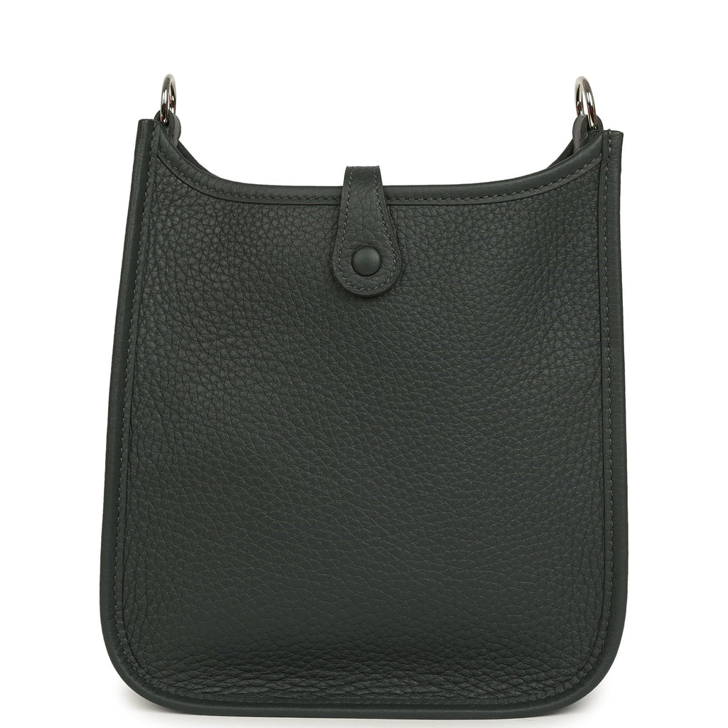 Hermes Evelyne TPM Vert Mangrove Clemence Palladium Hardware