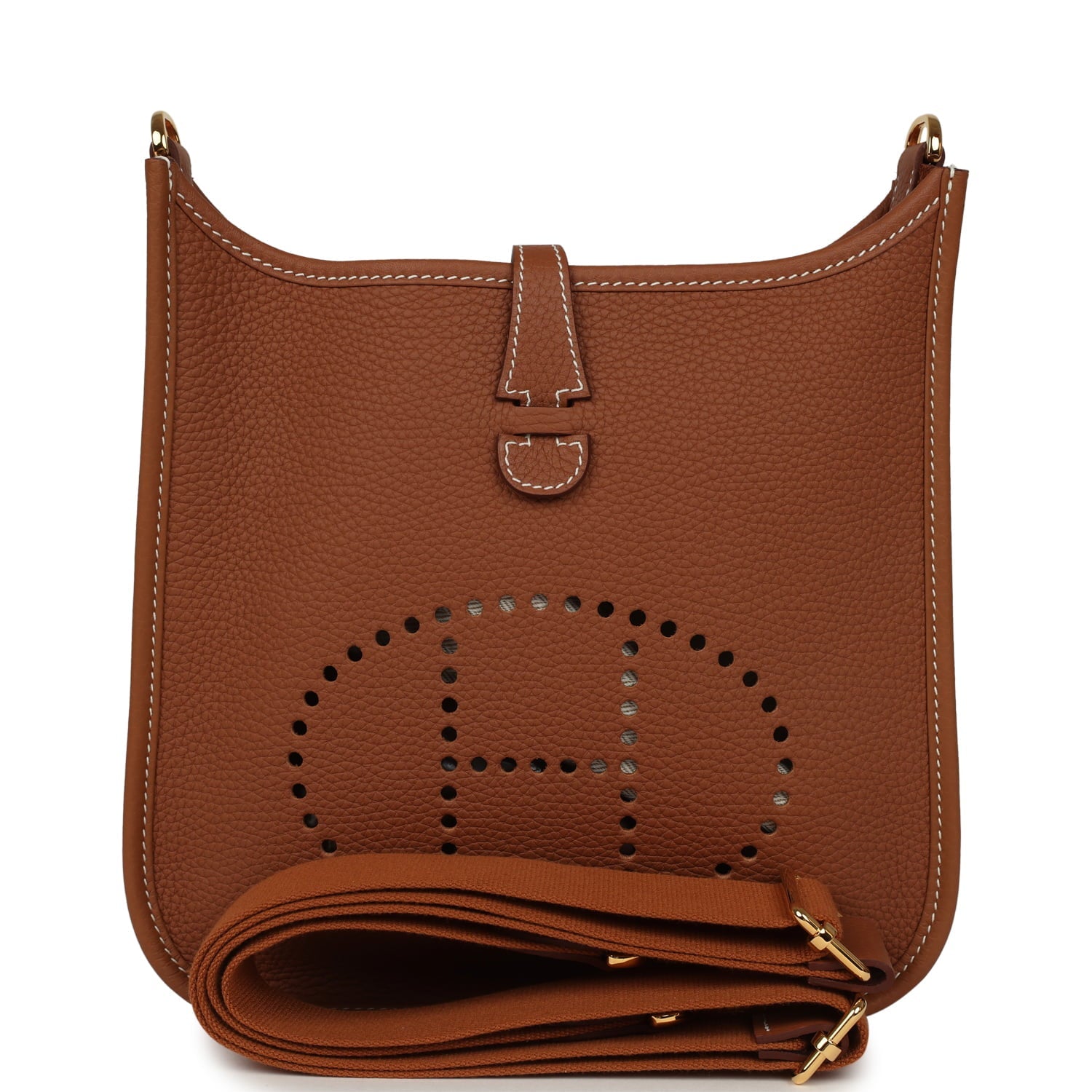 Hermes Evelyne 23 Gold Clemence Gold Hardware