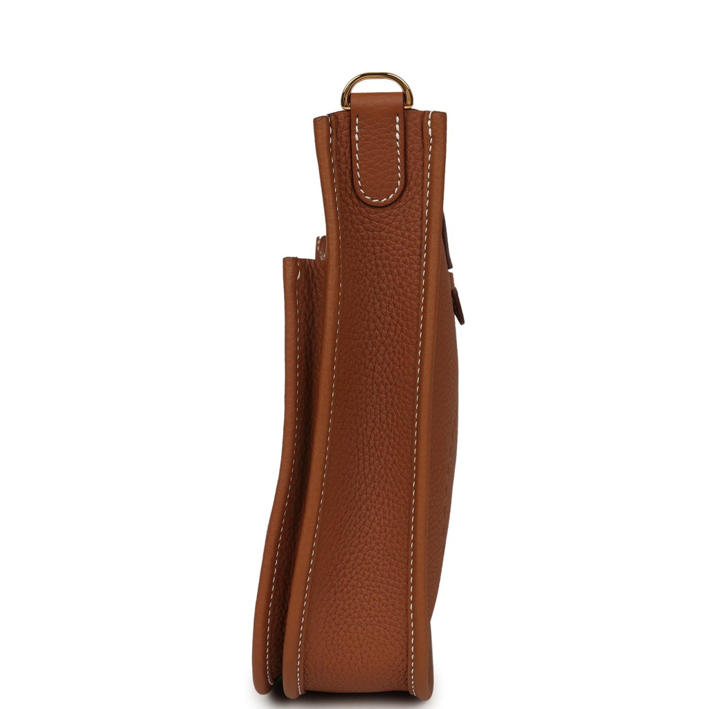 Hermes Evelyne 23 Gold Clemence Gold Hardware