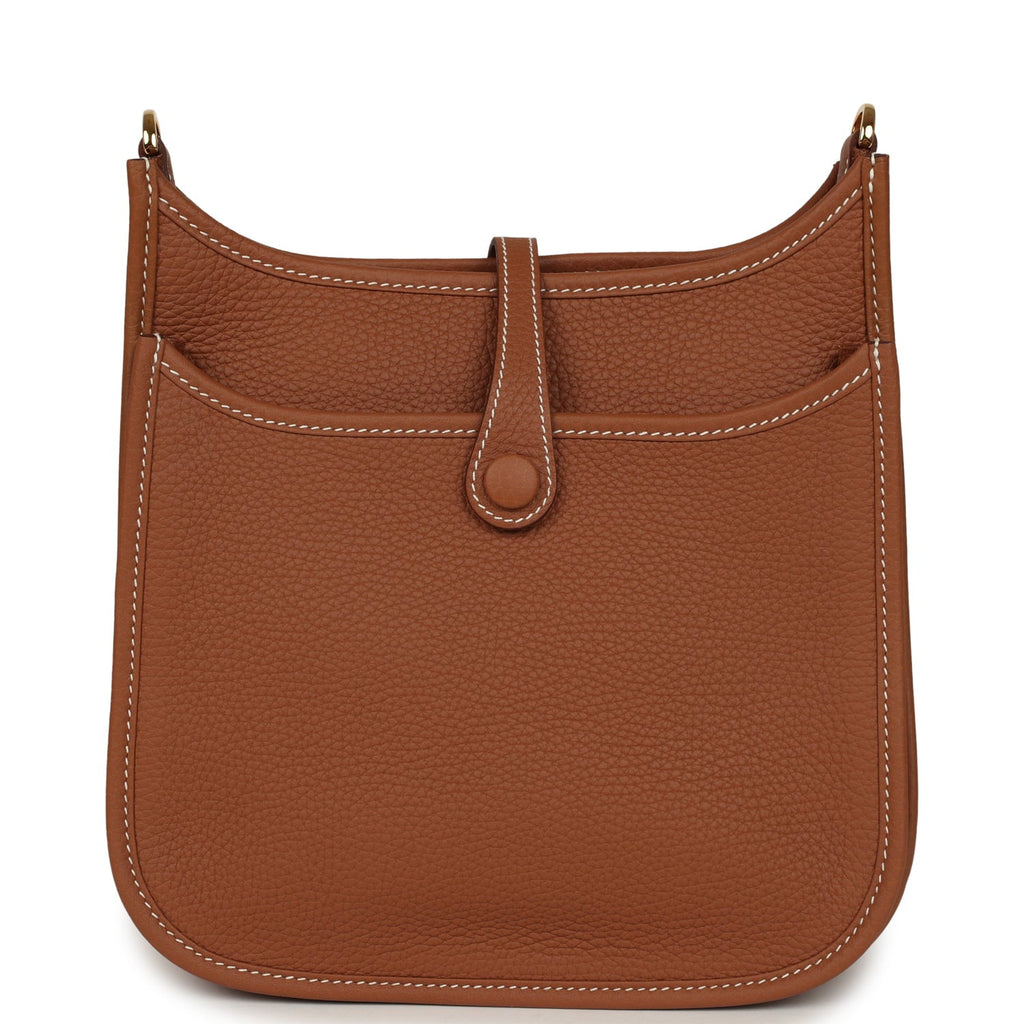 Hermes Evelyne 23 Gold Clemence Gold Hardware