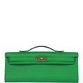 Hermes Kelly Cut Bambou Swift Gold Hardware
