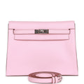 Hermes Kelly Danse Rose Sakura Swift Palladium Hardware