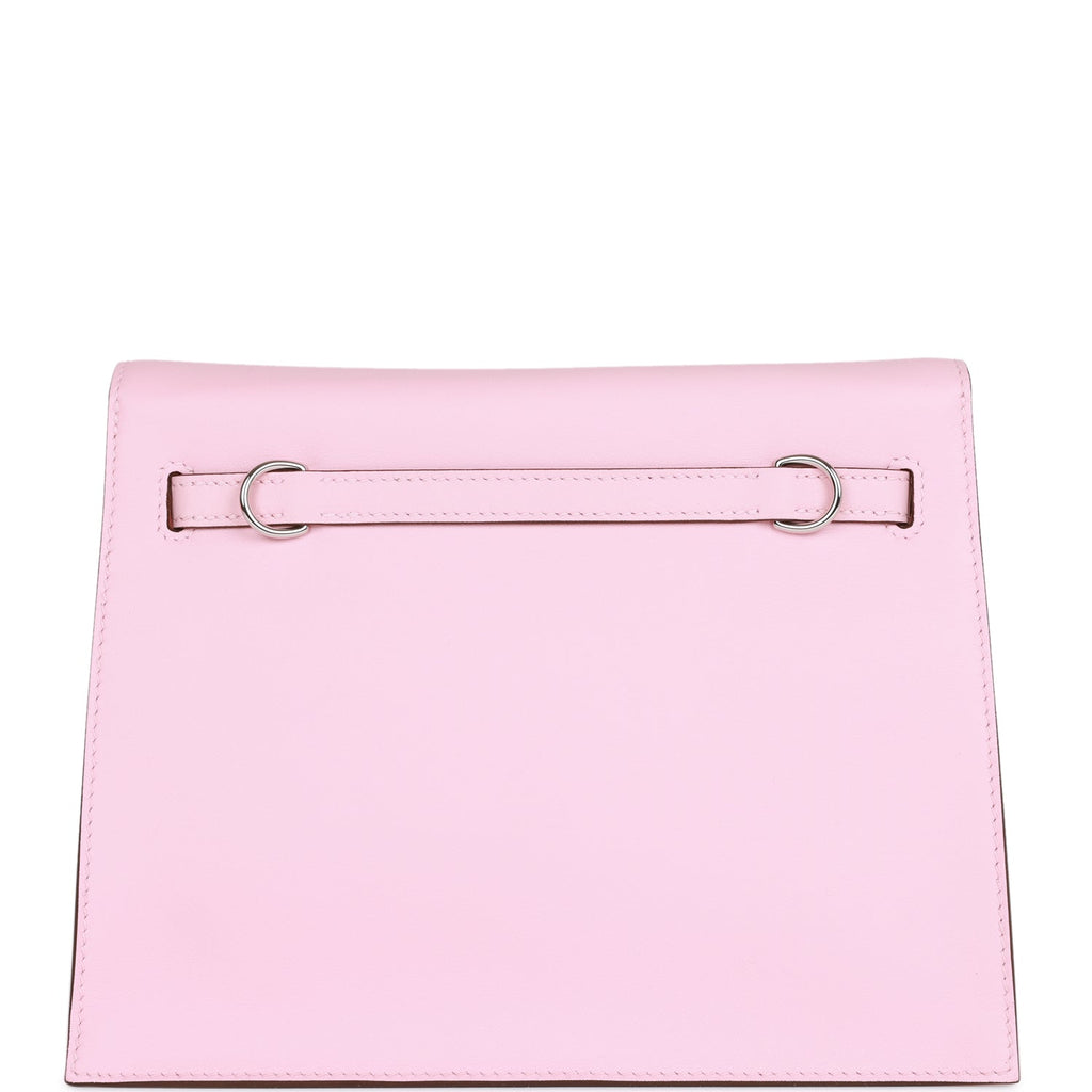 Hermes Kelly Danse Rose Sakura Swift Palladium Hardware