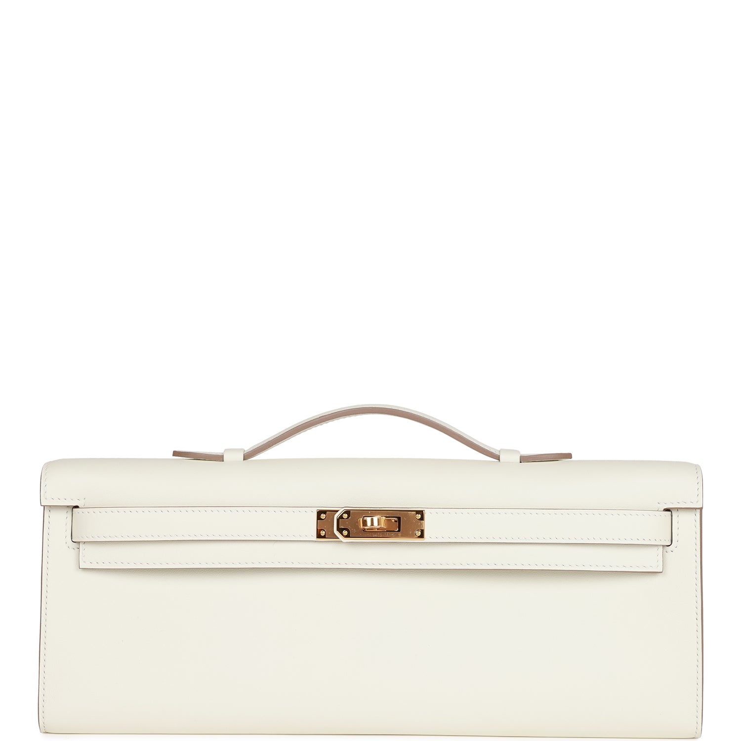 Hermes Kelly Cut Mushroom Swift Gold Hardware