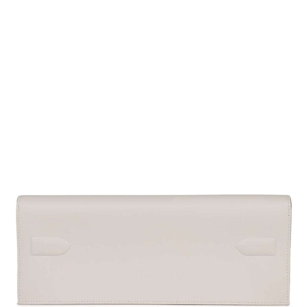 Hermes Shadow Kelly Cut Gris Pale Swift