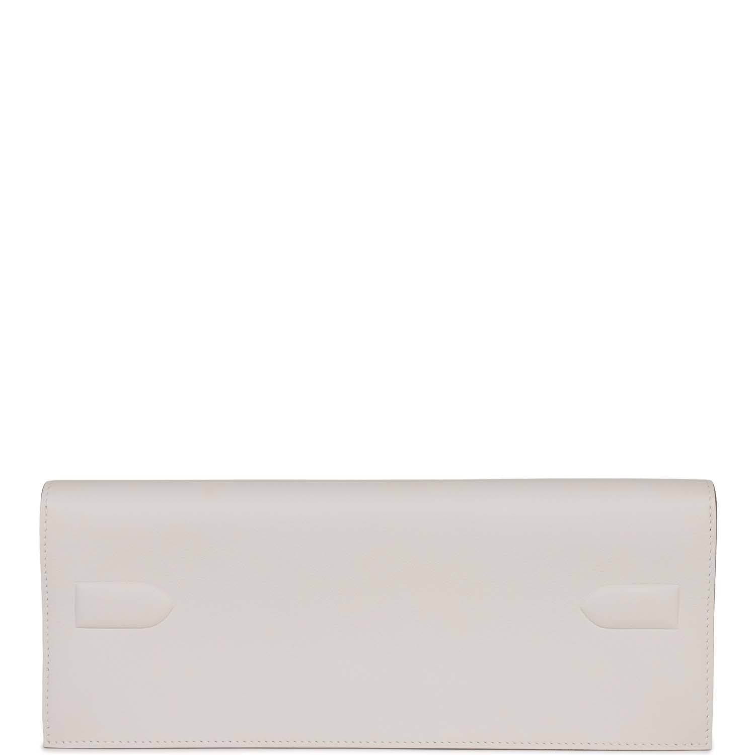 Hermes Shadow Kelly Cut Gris Pale Swift