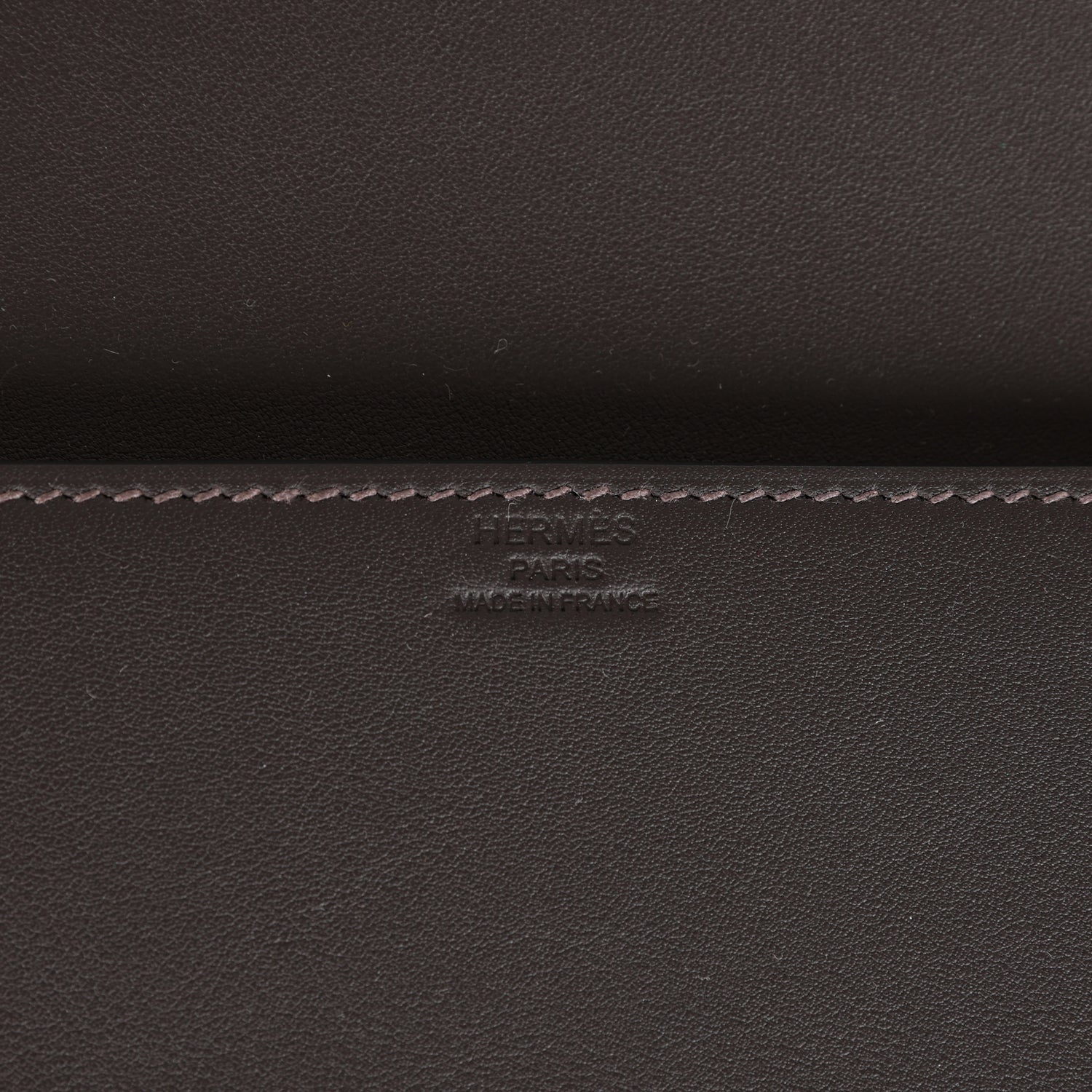 Hermes Shadow Kelly Cut Ebene Swift Calfskin