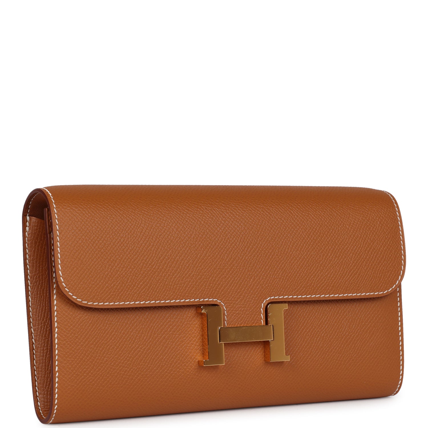 Hermes Constance Wallet To Go Gold Epsom Gold Hardware