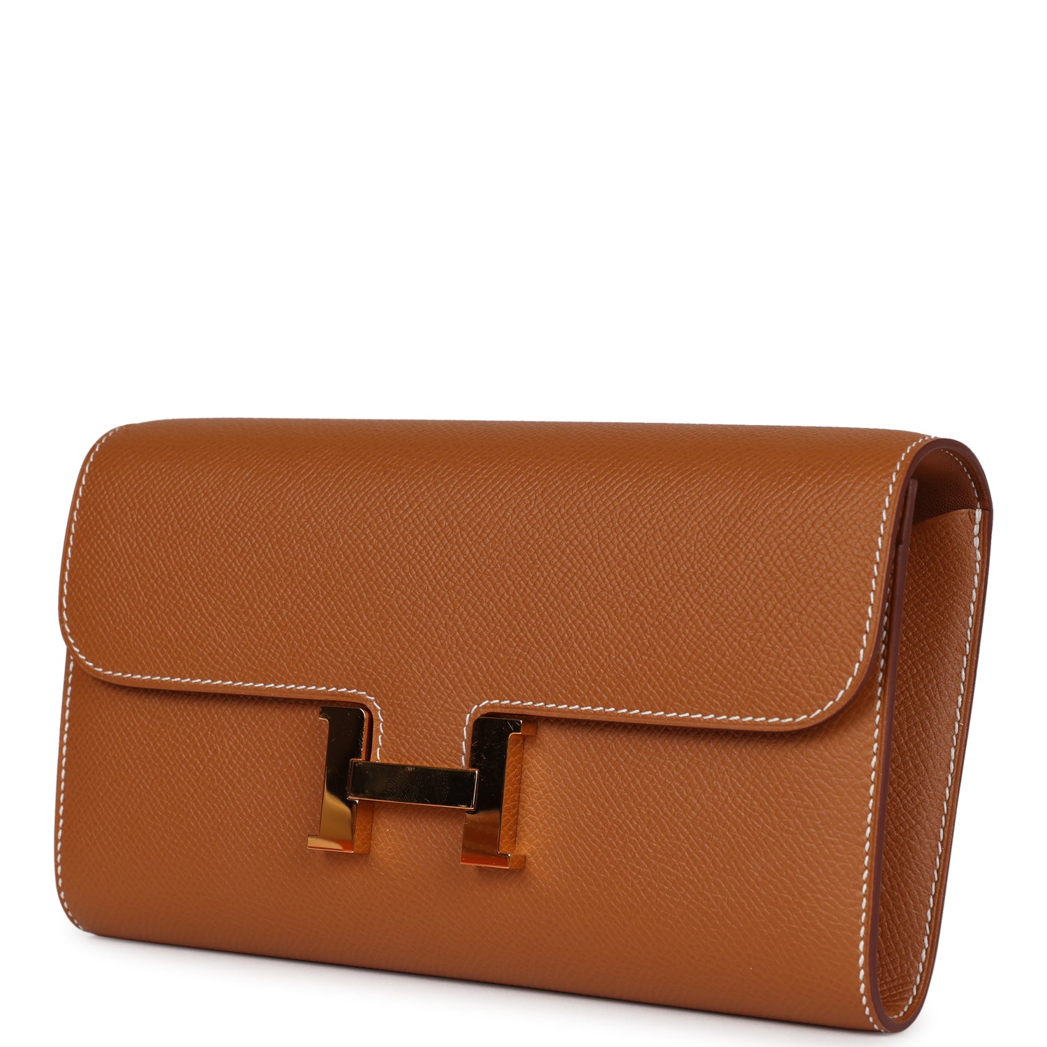 Hermes Constance Wallet To Go Gold Epsom Gold Hardware