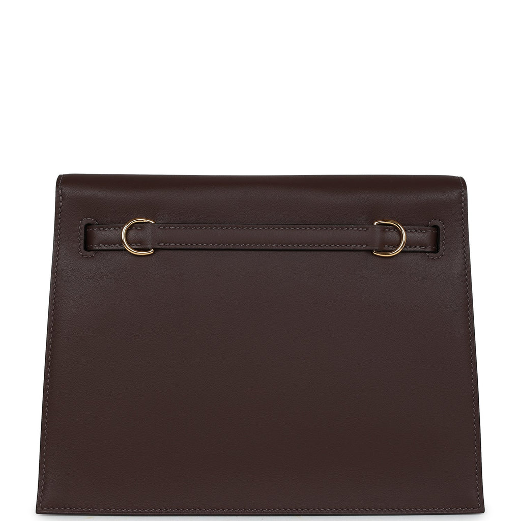 Hermes Kelly Danse Anate Moka Swift Gold Hardware