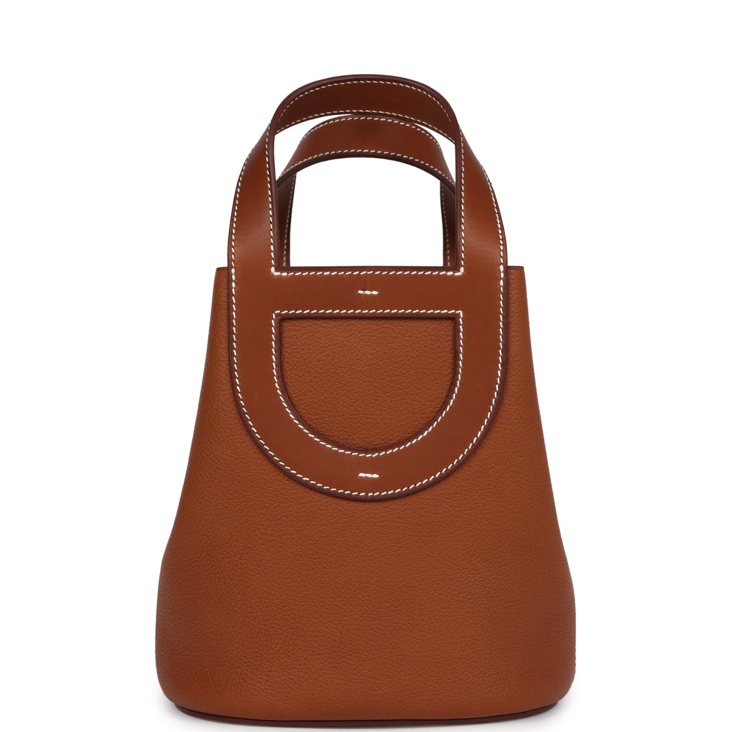 Hermes In-The-Loop 18 Fauve Barenia Faubourg Gold Hardware
