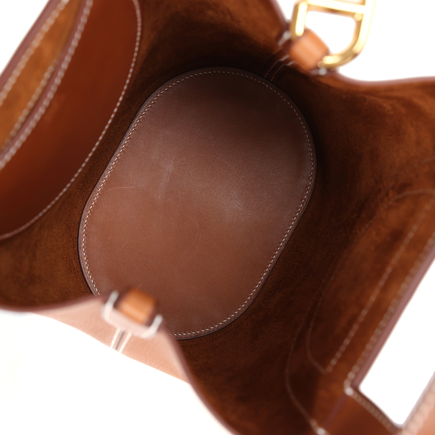Hermes In-The-Loop 18 Fauve Barenia Faubourg Gold Hardware