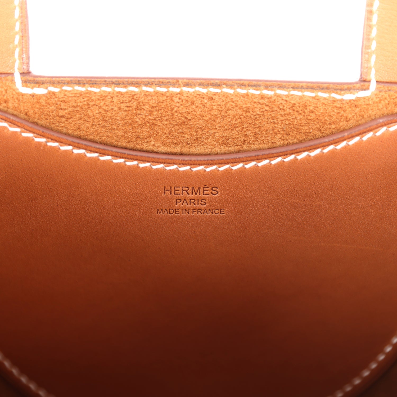 Hermes In-The-Loop 18 Fauve Barenia Faubourg Gold Hardware
