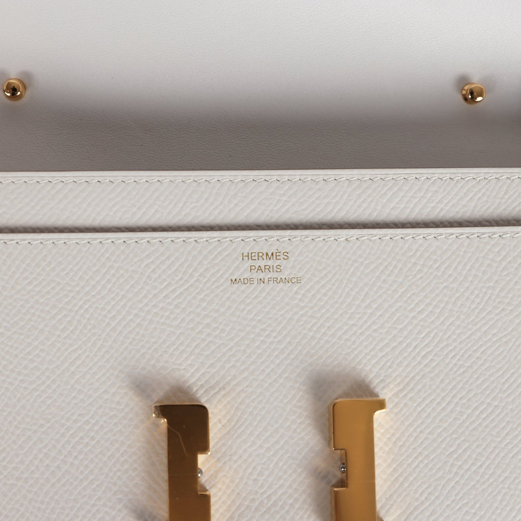 Hermes Constance To Go Wallet Gris Pale Epsom Gold Hardware