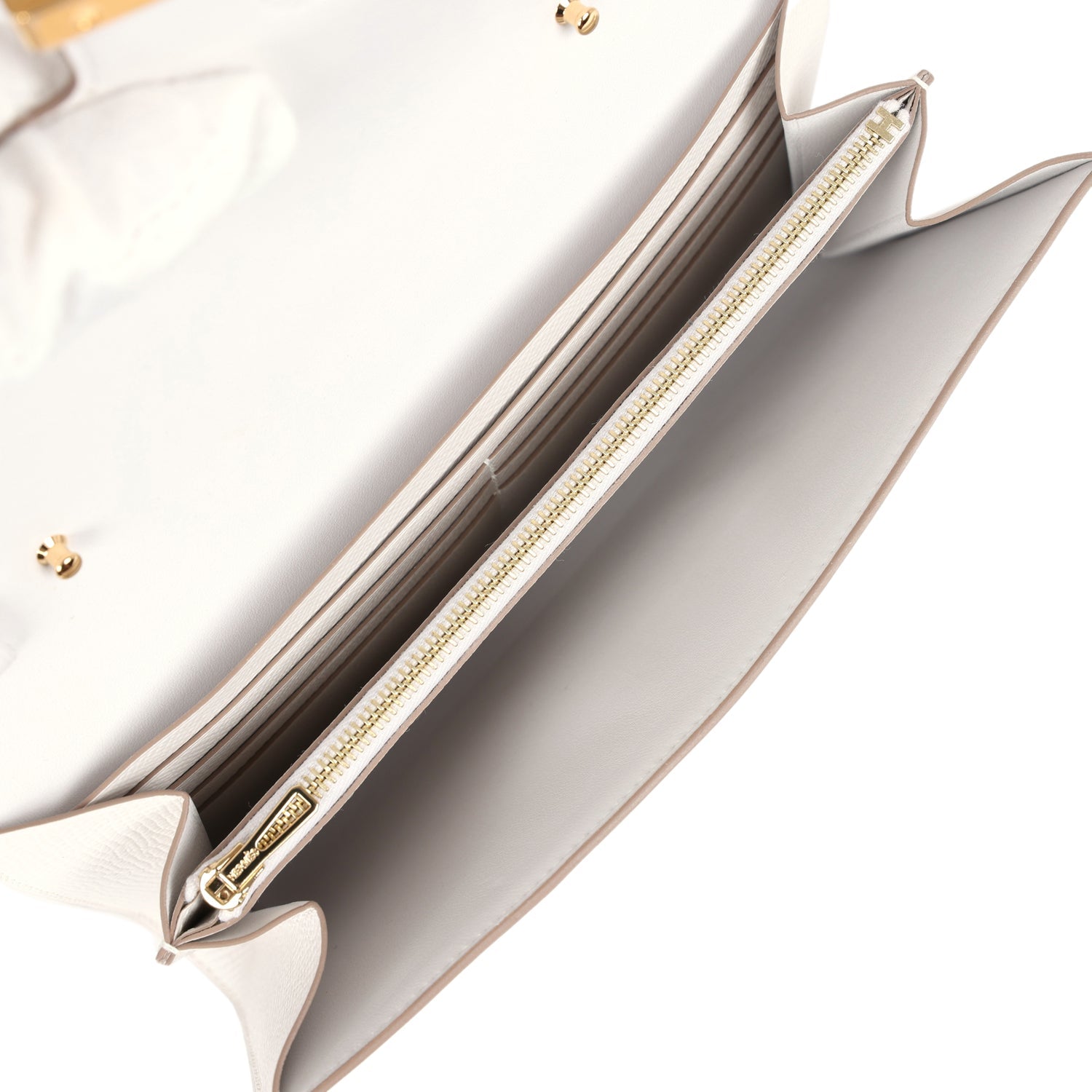 Hermes Constance To Go Wallet Gris Pale Epsom Gold Hardware