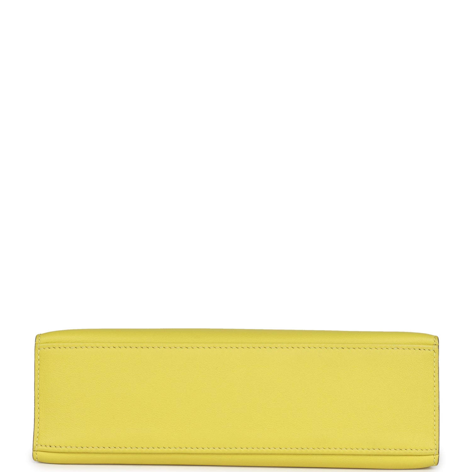 Hermes Kelly Pochette Lime Swift Gold Hardware