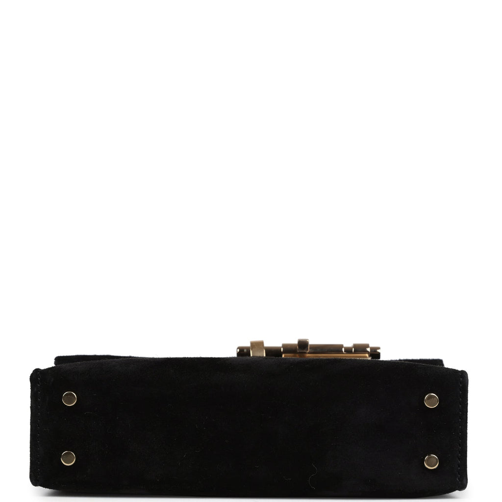 Hermes Mini Verrou Chaine Bag Black Doblis Permabrass Hardware