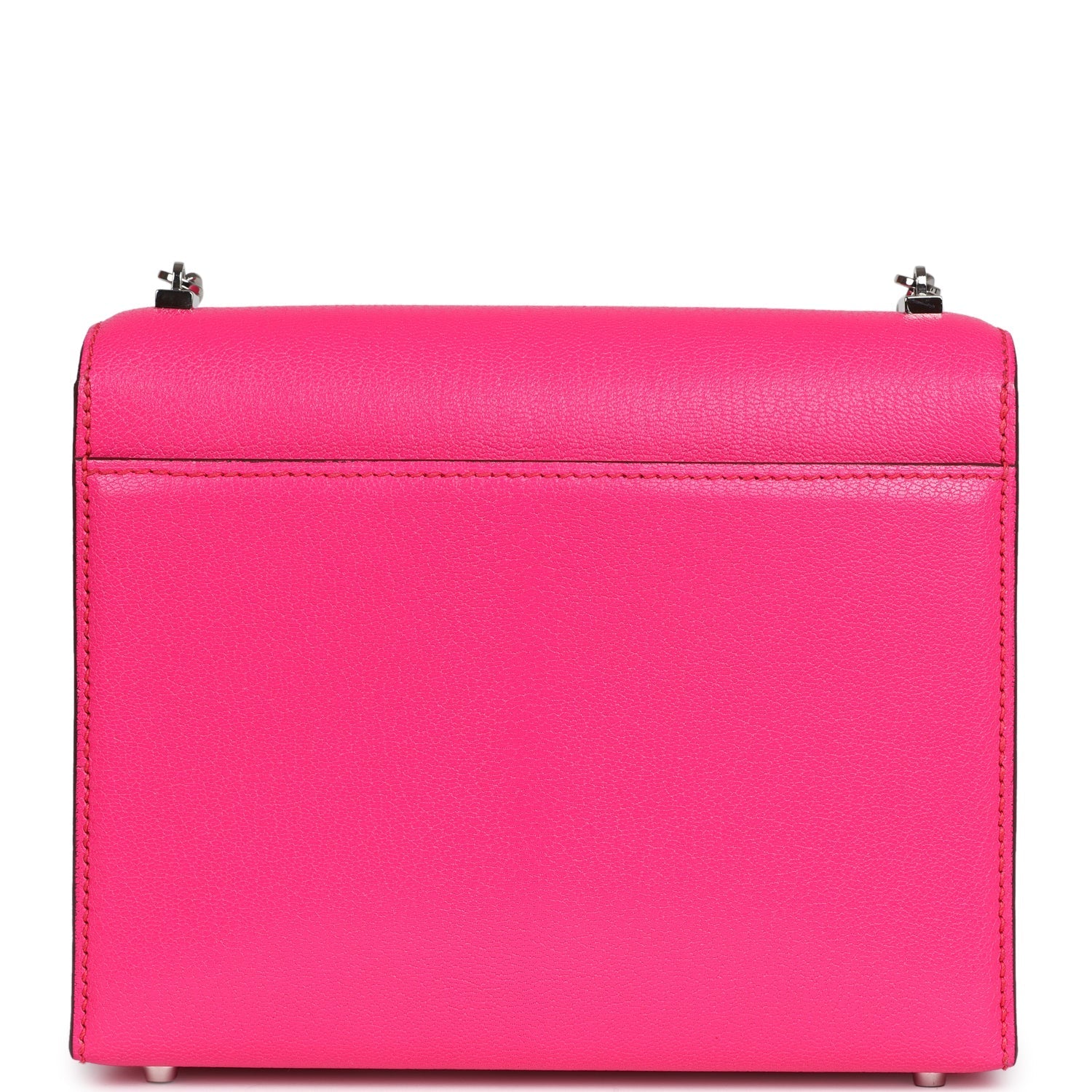 Hermes Mini Verrou Chaine Bag Rose Pop Chevre Chamkila Palladium Hardware