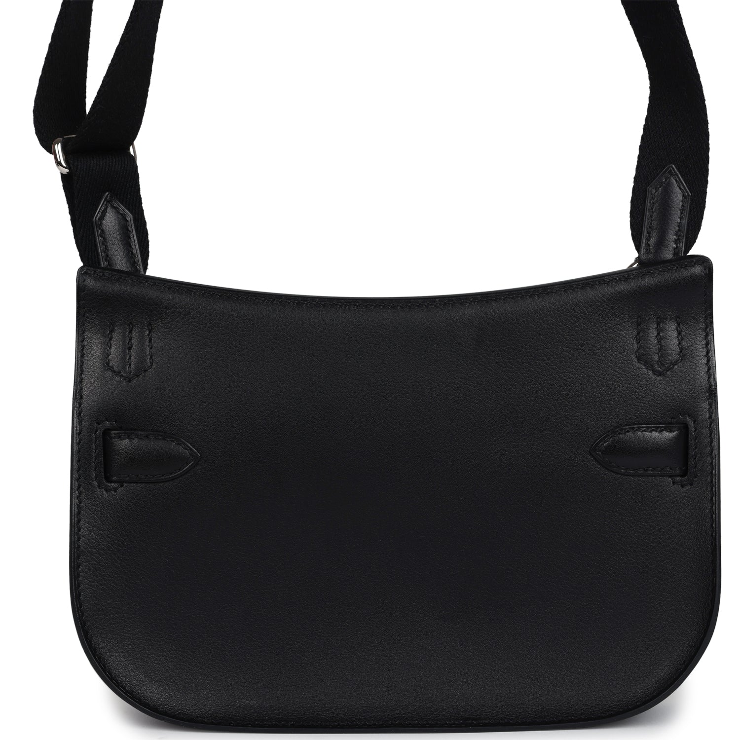 Hermes Jypsiere Mini Black Evergrain Palladium Hardware