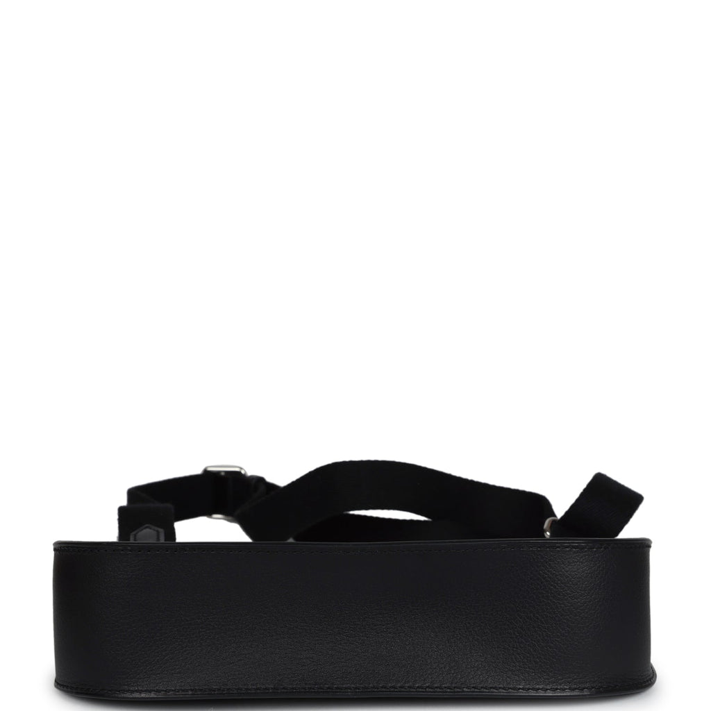 Hermes Jypsiere Mini Black Evergrain Palladium Hardware