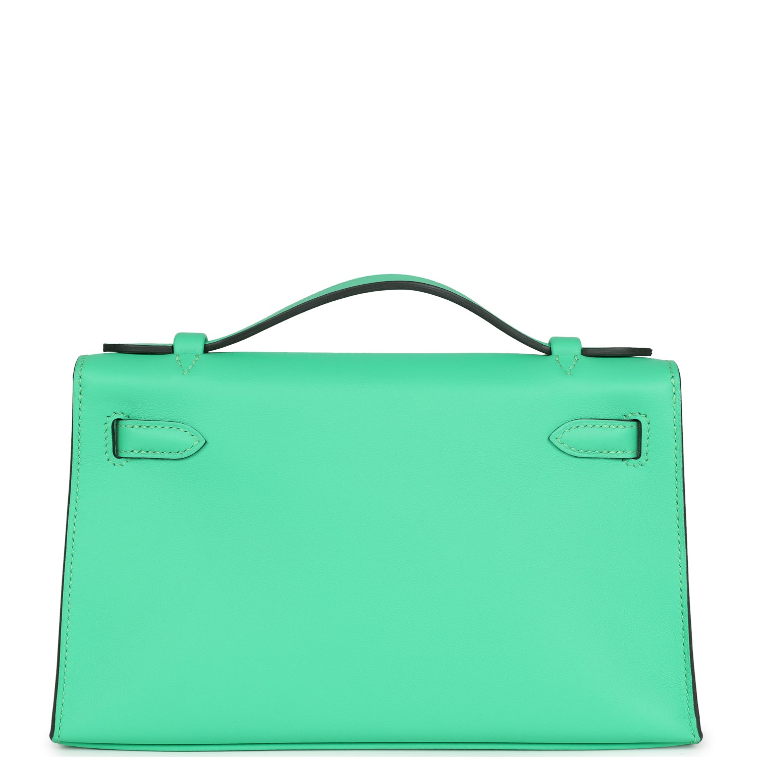 Hermes Kelly Pochette Vert Comics Swift Gold Hardware