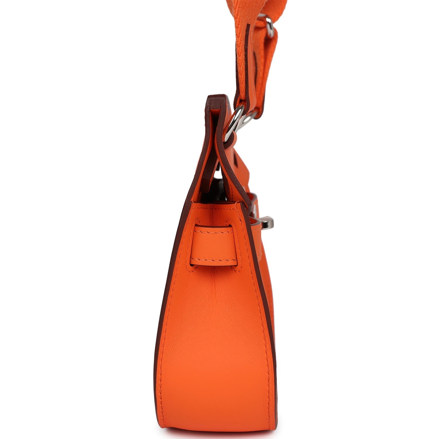 Hermes Jypsiere Mini Orange Minium Swift Palladium Hardware