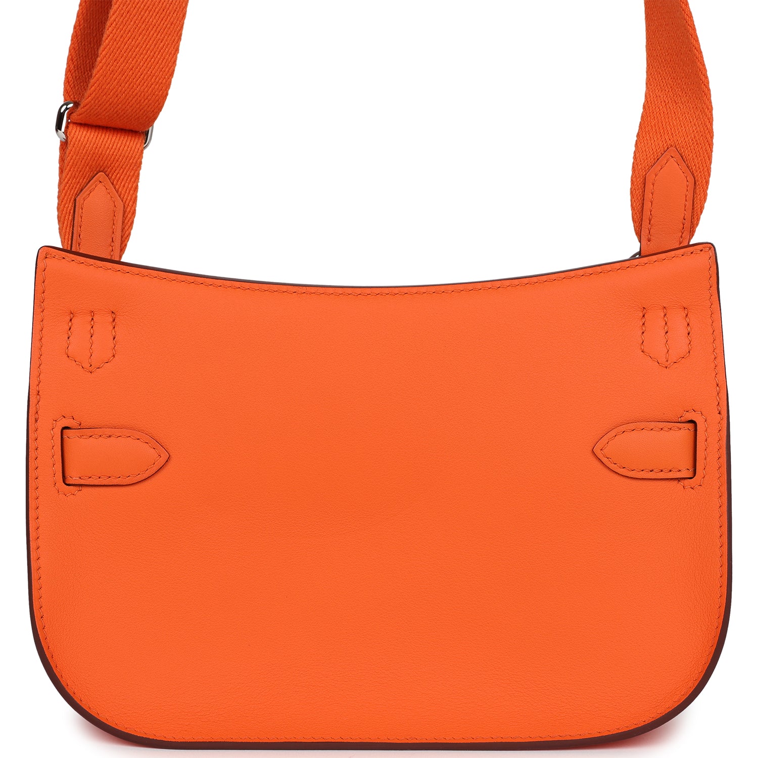 Hermes Jypsiere Mini Orange Minium Swift Palladium Hardware