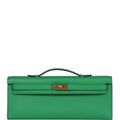 Hermes Kelly Cut Bambou Swift Gold Hardware