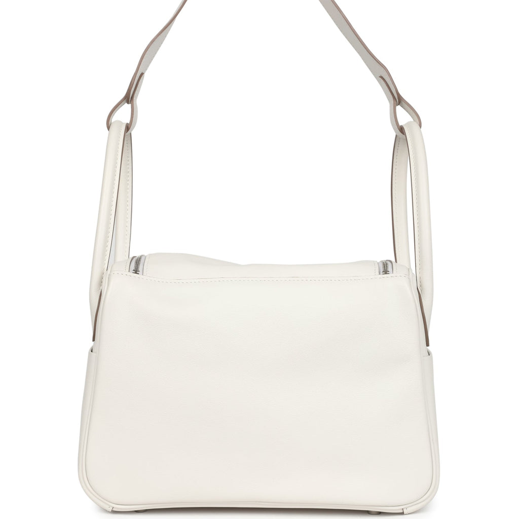 Hermes Lindy 26 Gris Pale Verso Swift Palladium Hardware