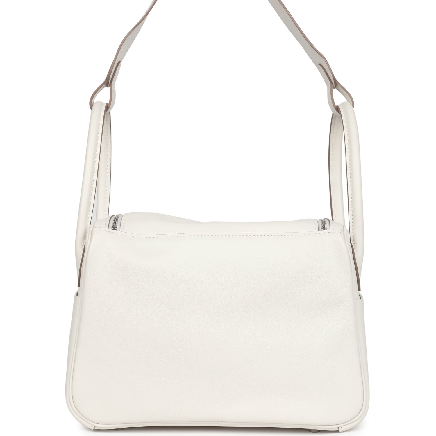 Hermes Lindy 26 Gris Pale Verso Swift Palladium Hardware