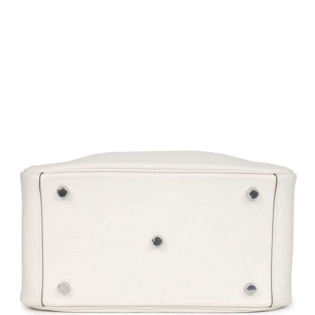Hermes Lindy 26 Gris Pale Verso Swift Palladium Hardware