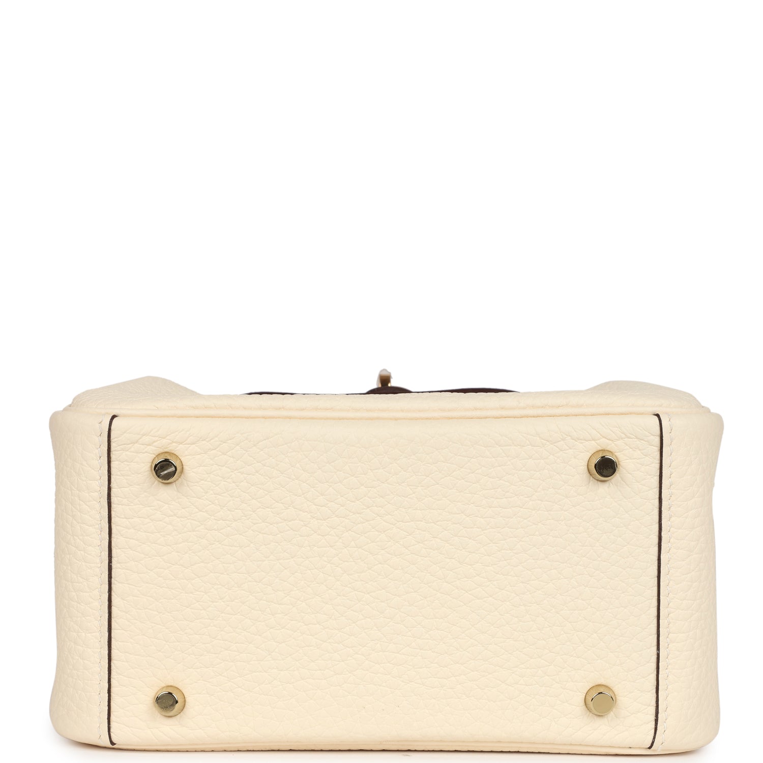 Hermes Mini Lindy Nata Clemence Gold Hardware
