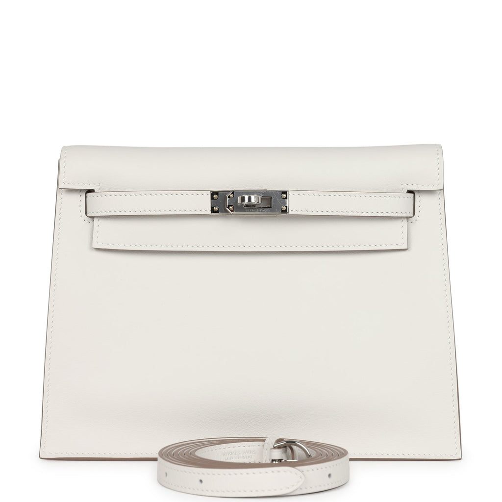 Hermes Kelly Danse Gris Pale Swift Palladium Hardware Payment 2 forJJ