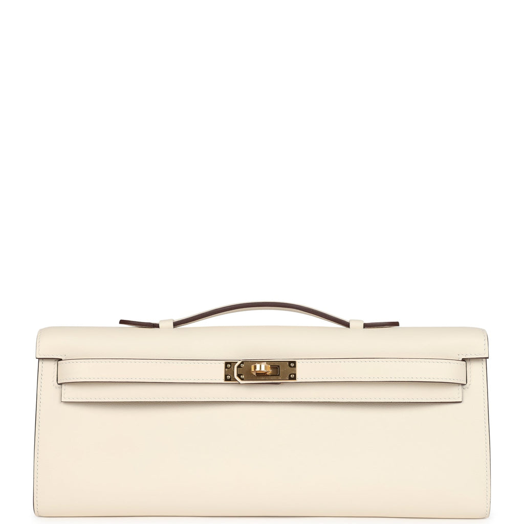 Hermes Kelly Cut Nata Swift Gold Hardware
