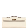 Hermes Kelly Cut Nata Swift Gold Hardware