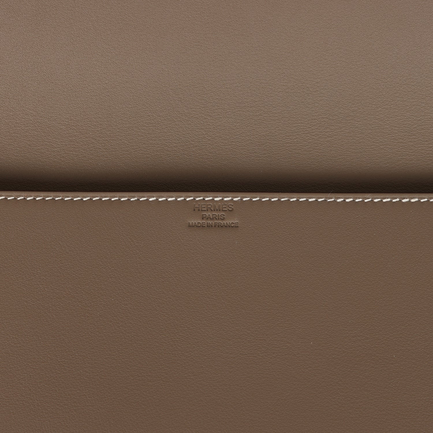 Hermes Shadow Kelly Cut Etoupe Swift
