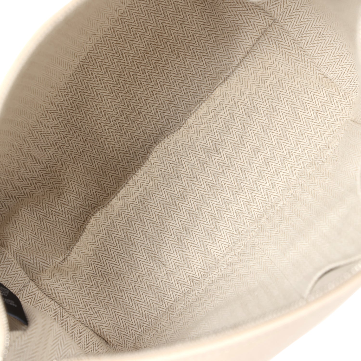 Hermes Bride-A-Brac PM Neutral Toile Canvas Palladium Hardware