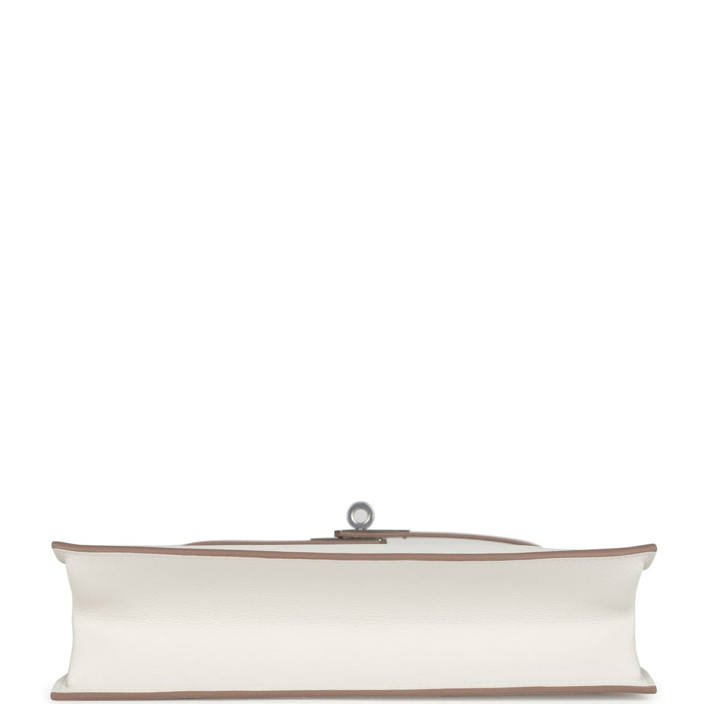 Hermes Kelly Danse Gris Pale Swift Palladium Hardware