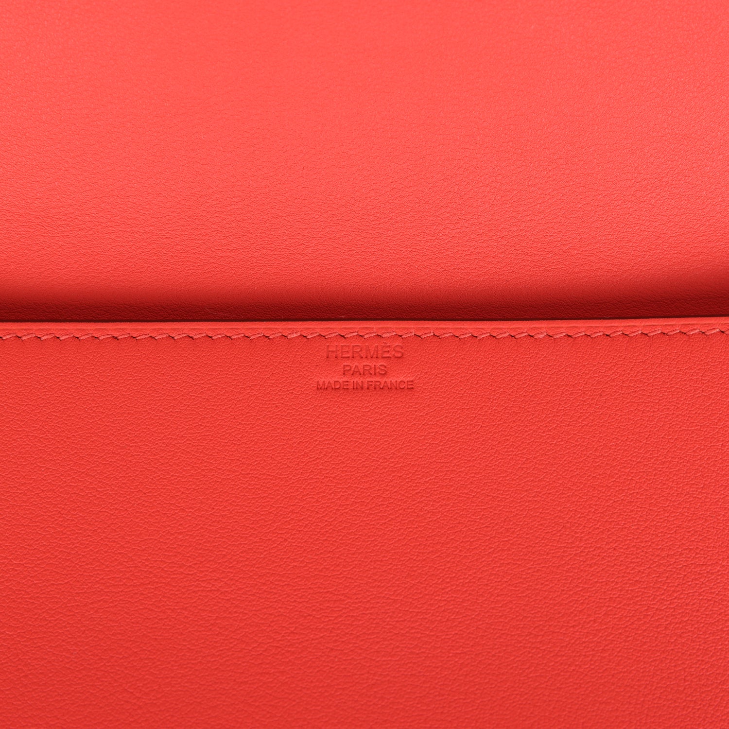 Hermes Shadow Birkin Clutch Orange Field Swift