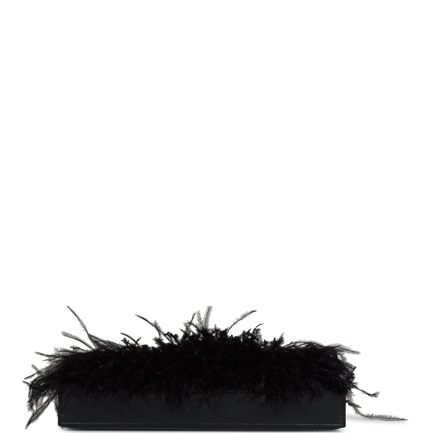 Hermes Kelly Elan Foile Chevre Chamkila and Ostrich Feather Palladium Hardware