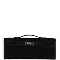 Hermes Kelly Cut Black Doblis Palladium Hardware