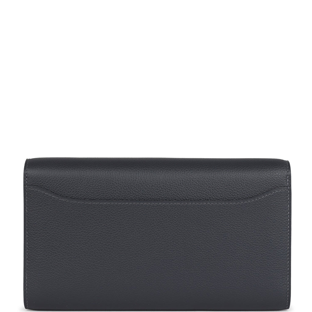 Hermes Constance Wallet To Go Ardoise Evercolor Palladium Hardware