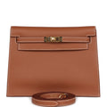 Hermes Kelly Danse Gold Evercolor Gold Hardware