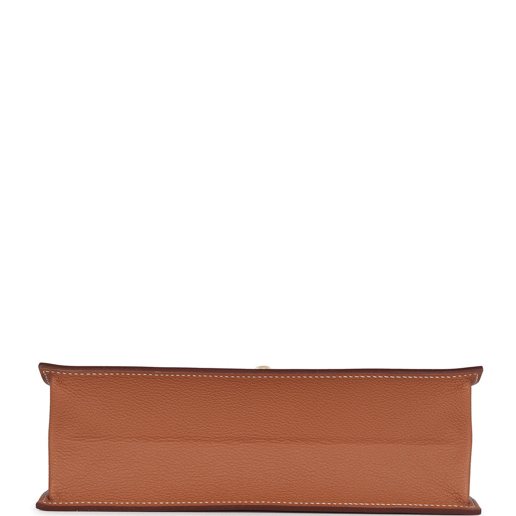 Hermes Kelly Danse Gold Evercolor Gold Hardware