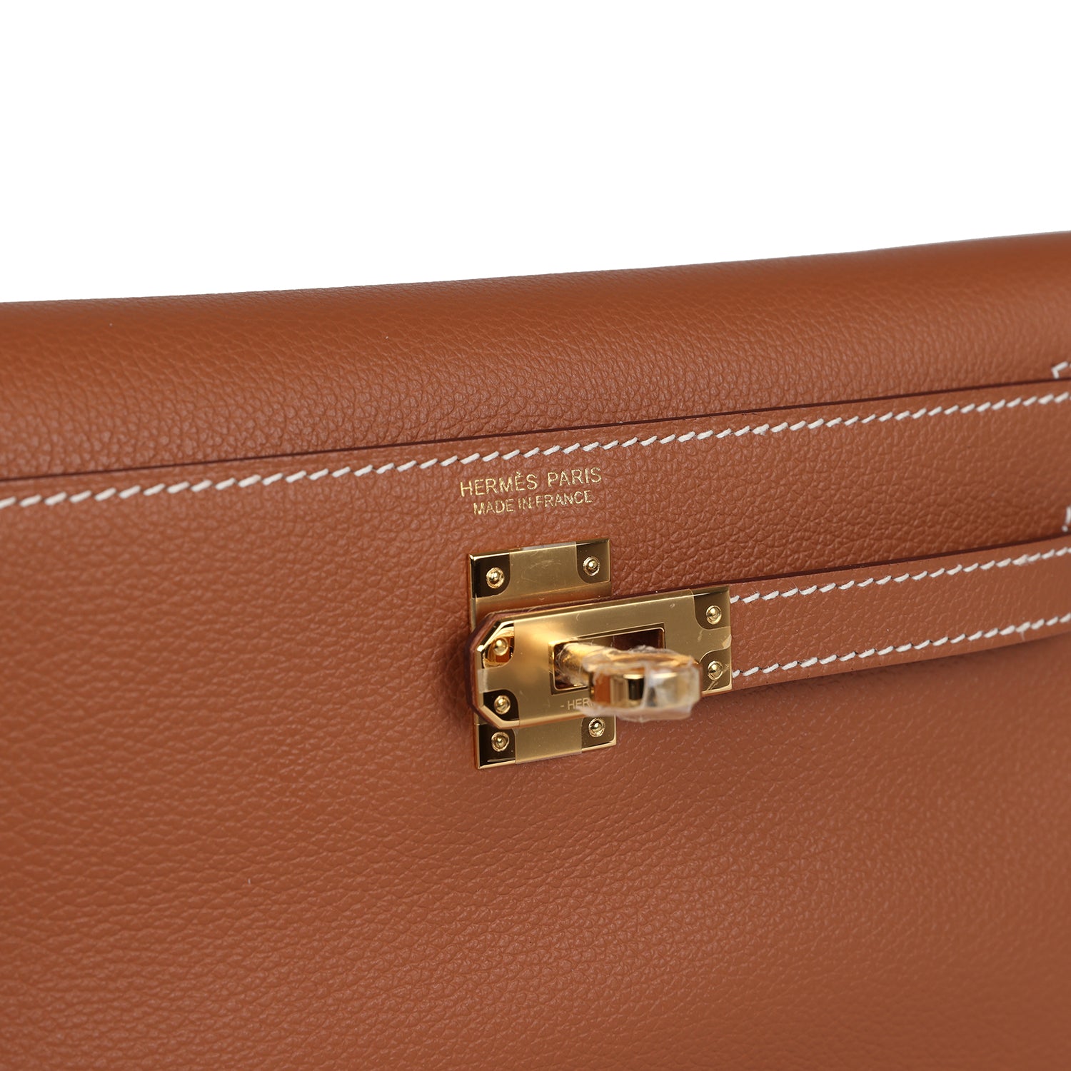 Hermes Kelly Danse Gold Evercolor Gold Hardware