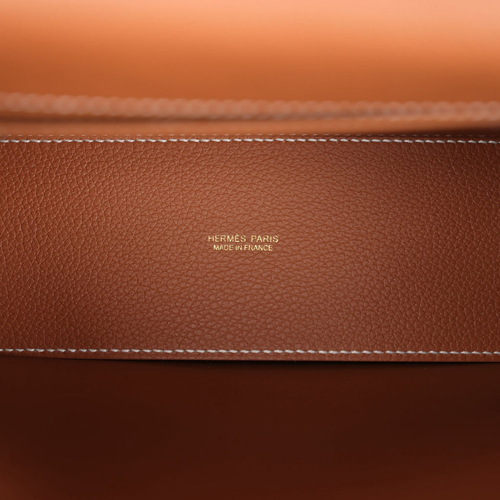 Hermes Kelly Danse Gold Evercolor Gold Hardware