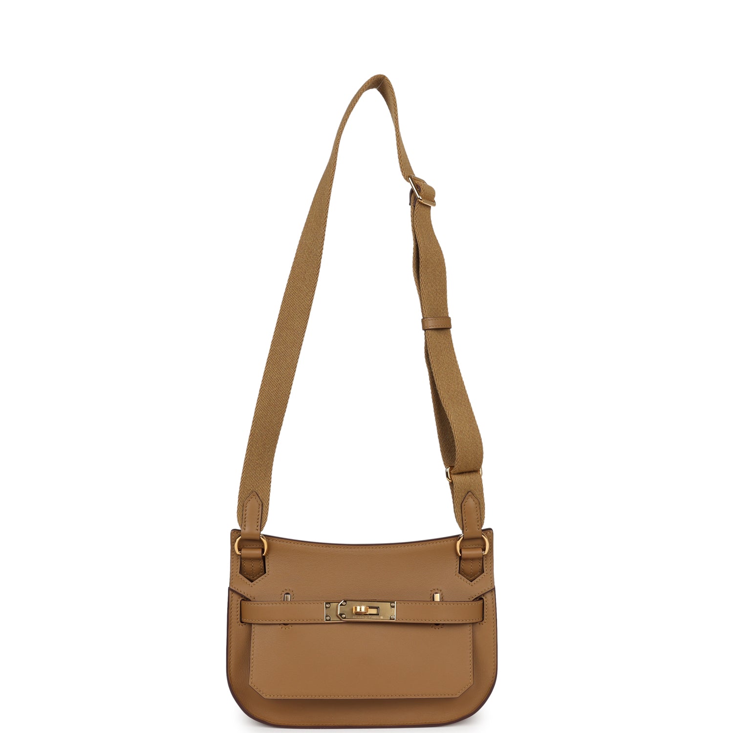 Hermes Mini Jypsiere Bronze Dore Swift Gold Hardware